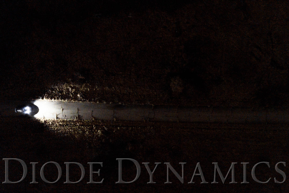 Diode Dynamics SSC1 LED Pod Flush Red Backlight White Flood (Pair)