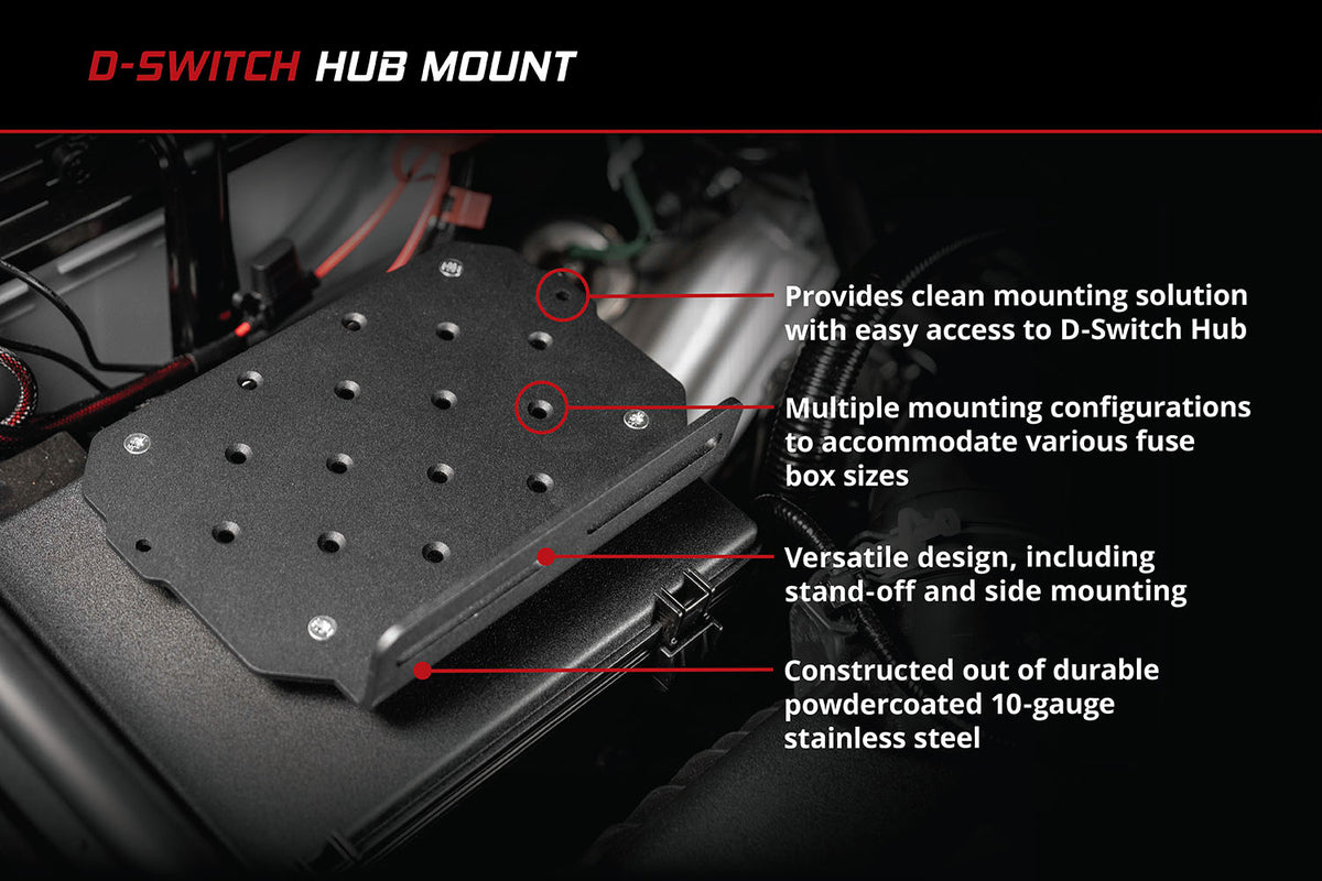 Diode Dynamics D-Switch with Stand-Off Hub Mount Kit