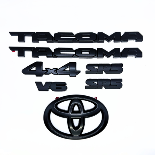 Just Installed Blackout Emblem Overlays And Tailgate Insert. : R/ToyotaTacoma - Foto 3