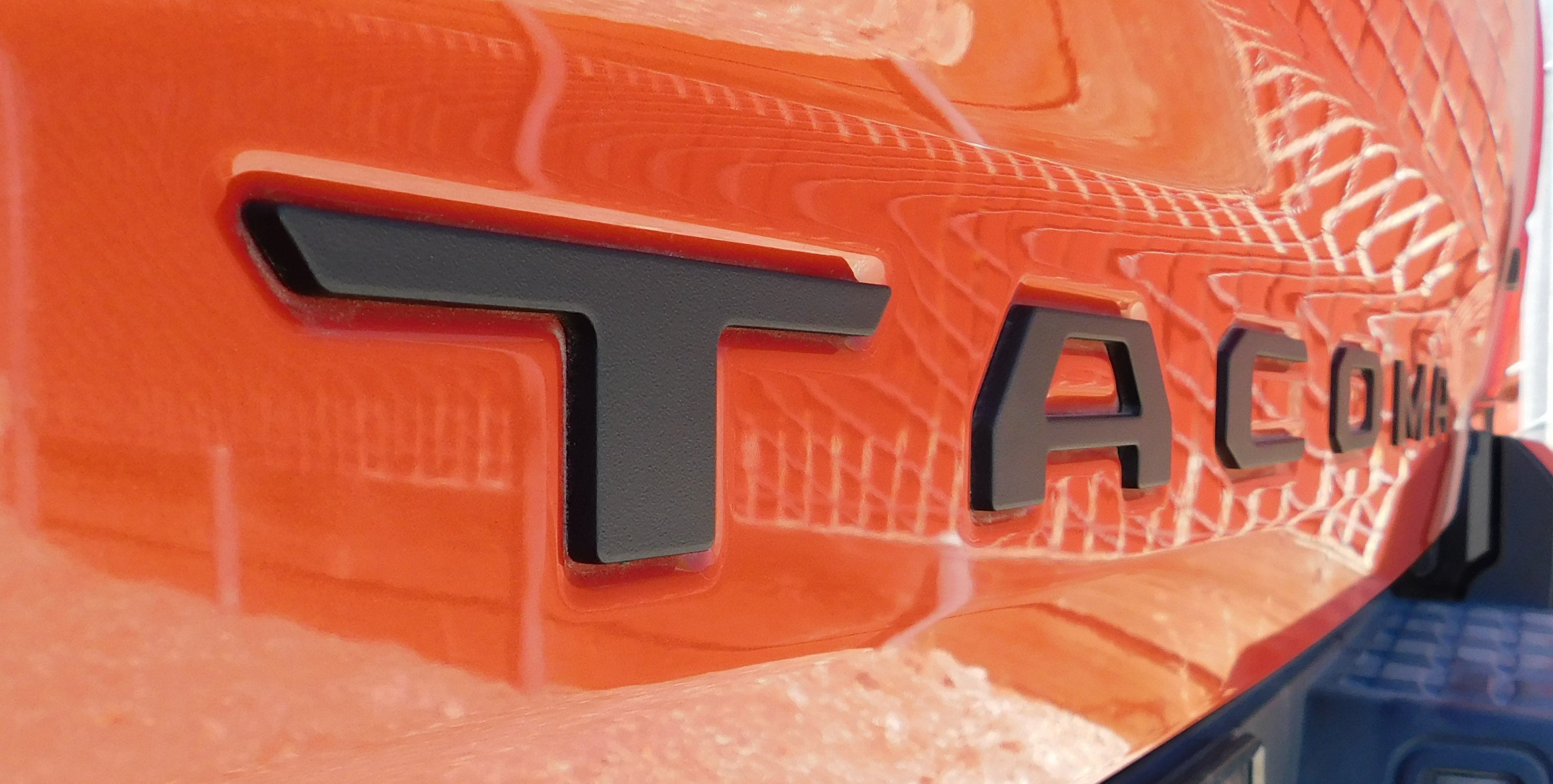 2016-2023 3D TOYOTA TACOMA TAILGATE LETTERS - FITS 3RD GEN